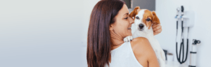 women with dog