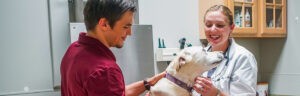 women with dog